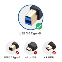 Yazıcı Kablosu, USB A - USB B Kablosu